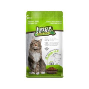 Jungle Adult Dry Cat Food with Chicken And Fish