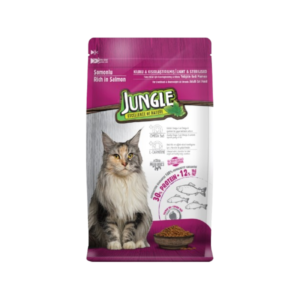 Jungle Adult Dry Cat Food with Salmon 500g