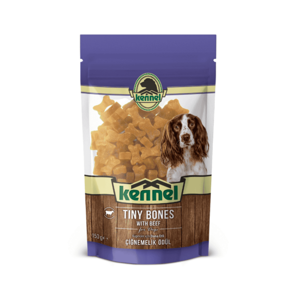 Kennel Dog Chew Tiny Bones with Beef 150g