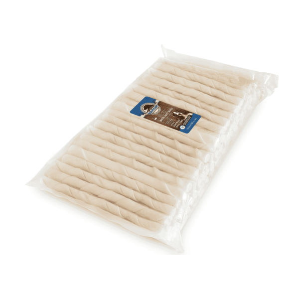 Kennel White Twist Bones for Dogs (12 cm x 100 pcs)