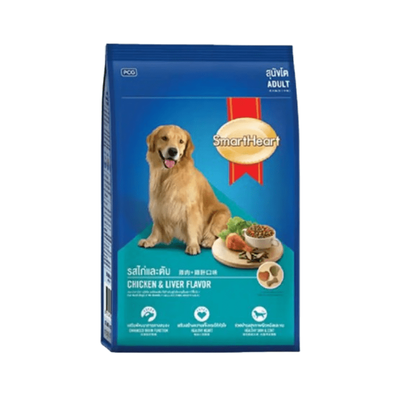 SmartHeart Adult Dry Dog Food - Chicken and Liver 3kg
