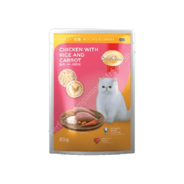 SmartHeart Pouch - Chicken With Rice and Carrot 85g