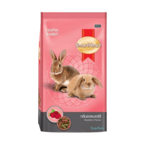 SmartHeart Rabbit Food Rasberry Flavour 1kg