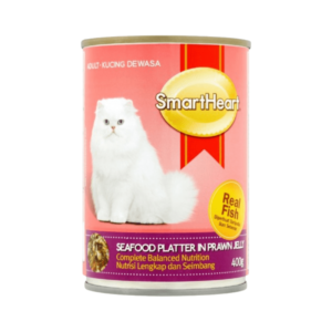 Smartheart Cat Can Seafood - Platter in Prawn Jelly 400g