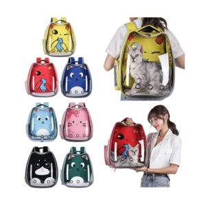 Cat Carrier Bag with Cartoon