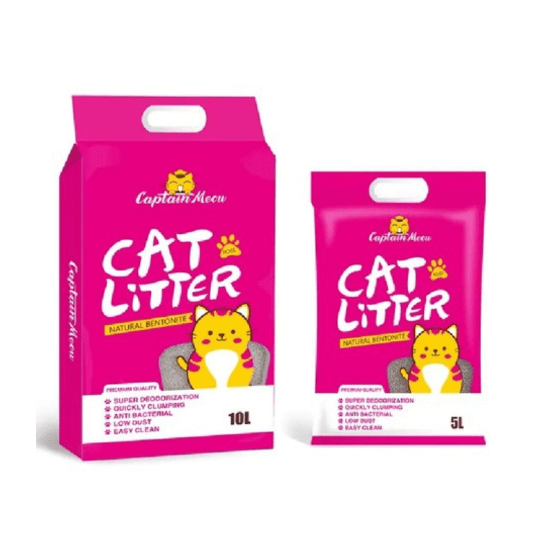 Captain-Meow-Bentonite-Cat-Litter-Rose.
