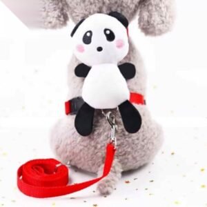 Adjustable Pet Cat Harness with Doll shape Toy