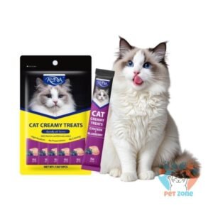 Amna Cat Creamy Treat Chicken Blueberry Flavor (5×15g)