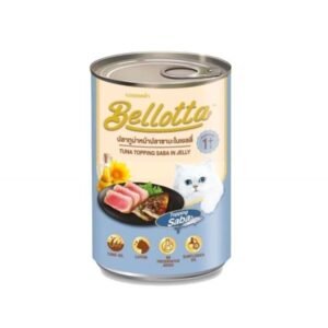 Bellotta Cat Canned Food Real Tuna Topping Saba In Jelly 400g