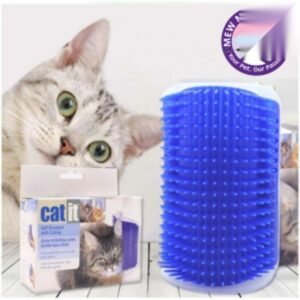 Cat Self Groomer Brush || Cat Massage Device with catnip