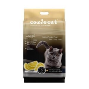 Coziecat - Cozicat Premium Clumping Cat Litter 5L || Lemon ||