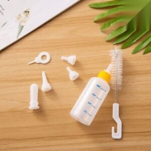 Feeder Set- Milk Bottle Nipple Kitten Feeder In BD || 60ML