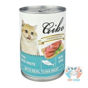 GIBO Cat Can Food Tuna Flavor MEAT PASTE 375g