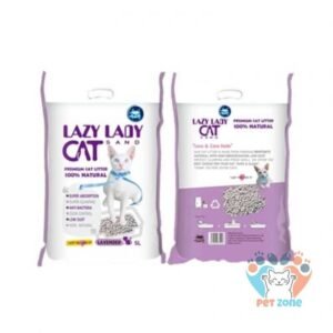 Lazy Lady Premium Bentonite Cat Litter Lavender