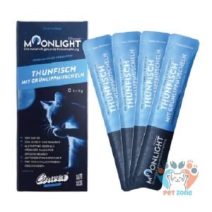 Moonlight Fillet Cream Treat Tuna And Green Mussels (4×15g)