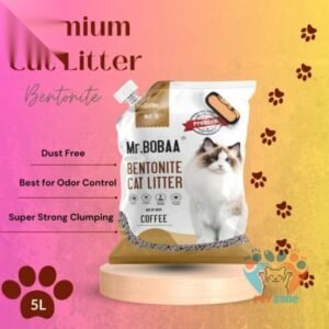 Mr. BOBAA Coffee Flavour Bentonite Cat Litter 5L