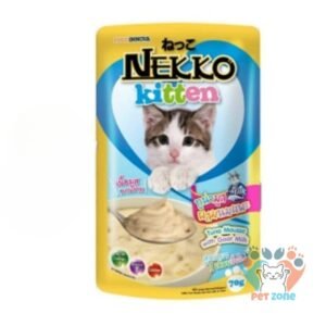 NEKKO Kitten Pouch Tuna Mousse with Goat Milk 70gm