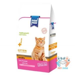 Paw paw Kitten Cat Food with Chicken Tavuklu 15 kg