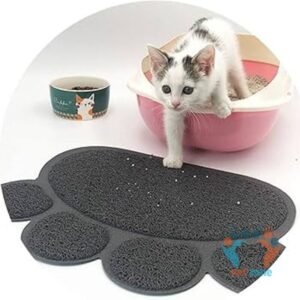Paw Shaped Cat Litter Mat