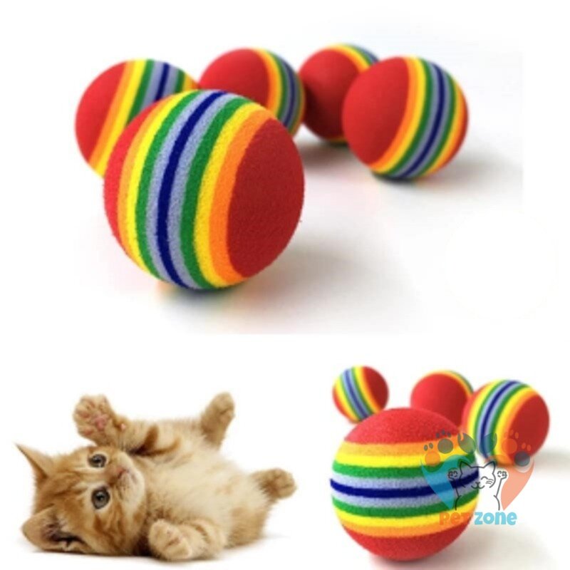 Rainbow Cat Playing Ball Toys-(1Pcs)
