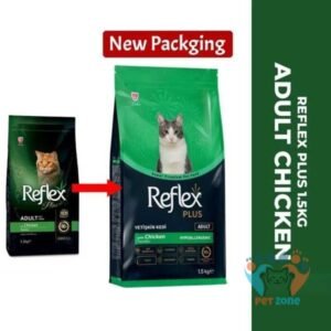 Reflex Plus Adult Cat Food Chicken Flavour 1.5kg