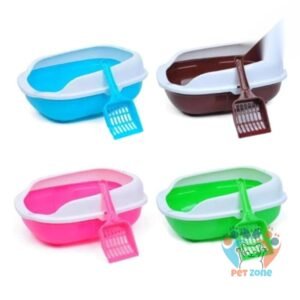 Regular Litter Box with Scoop for Pet Cat