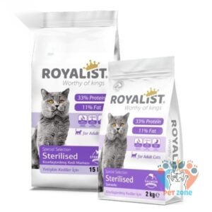 Royalist Adult Sterilised Cat Food Special Selection Salmon Flavour