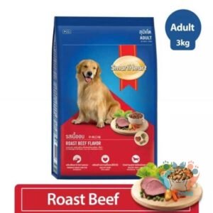 SmartHeart Adult Dog Dry Food with Roast Beef 3KG