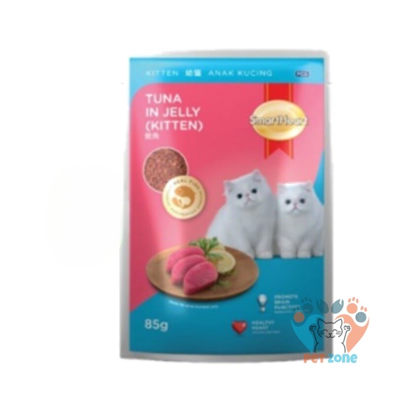 Smartheart Pouch Kitten Food Tuna In Jelly 85g