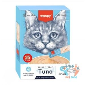 Wanpy Creamy Cat Treat with Tuna 25pcs Pack